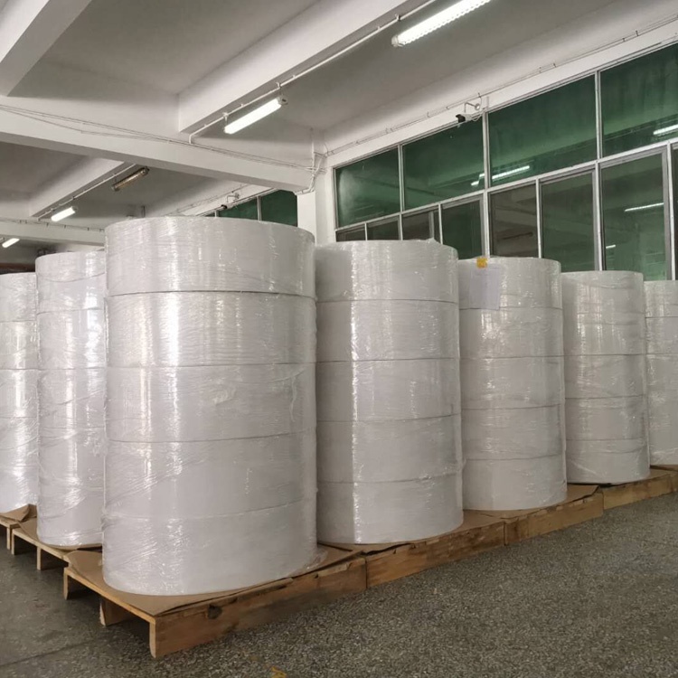 High Quality 80gsm Premium Top Coated Self Adhesive Direct Thermal Label Material in Jumbo Roll Sticker Label