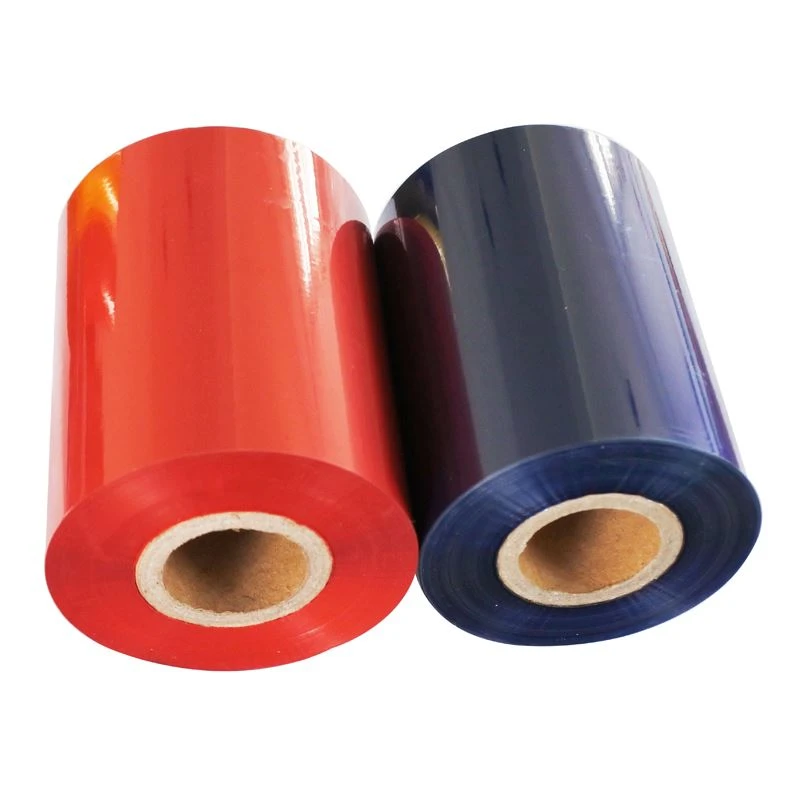 red blue thermal transfer ribbon -