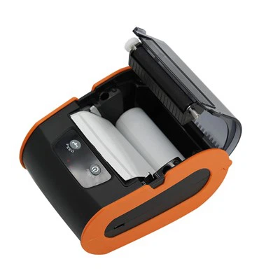 P80D Handfest Portable POS System Bluetooth Portable Printer Móttaka prentari